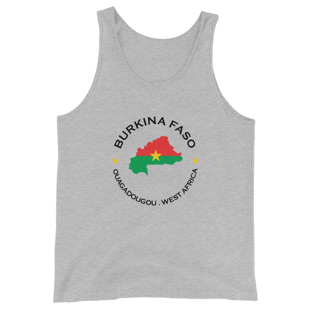 Burkina Faso Unisex Tank Top