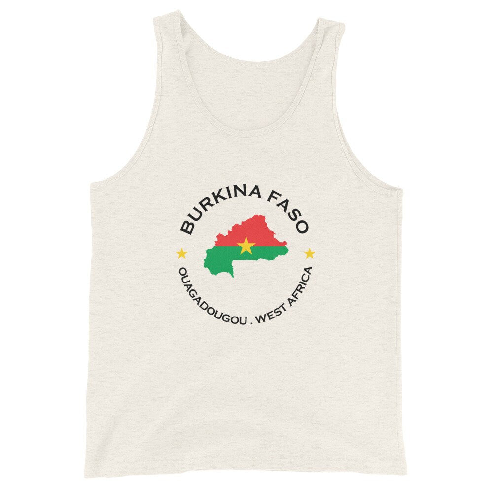 Burkina Faso Unisex Tank Top