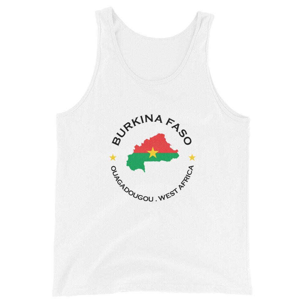 Burkina Faso Unisex Tank Top