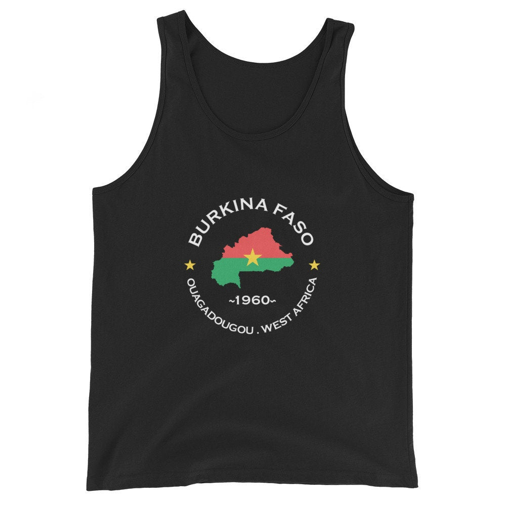 Burkina Faso Unisex Tank Top