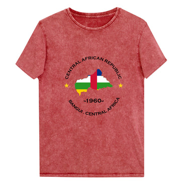 Central African Republic Denim T-Shirt