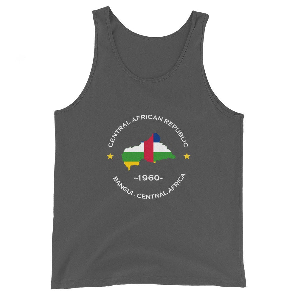 Central African Republic Unisex Tank Top