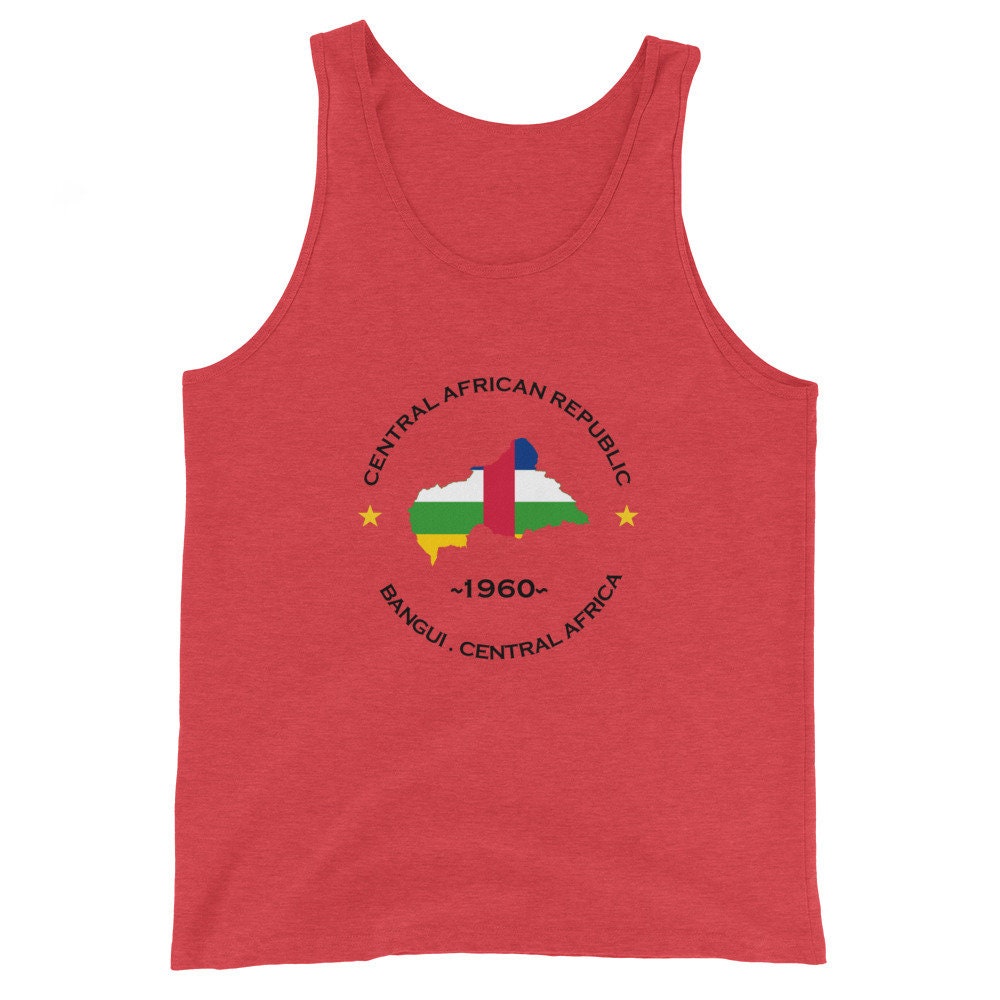 Central African Republic Unisex Tank Top