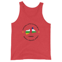 Central African Republic Unisex Tank Top