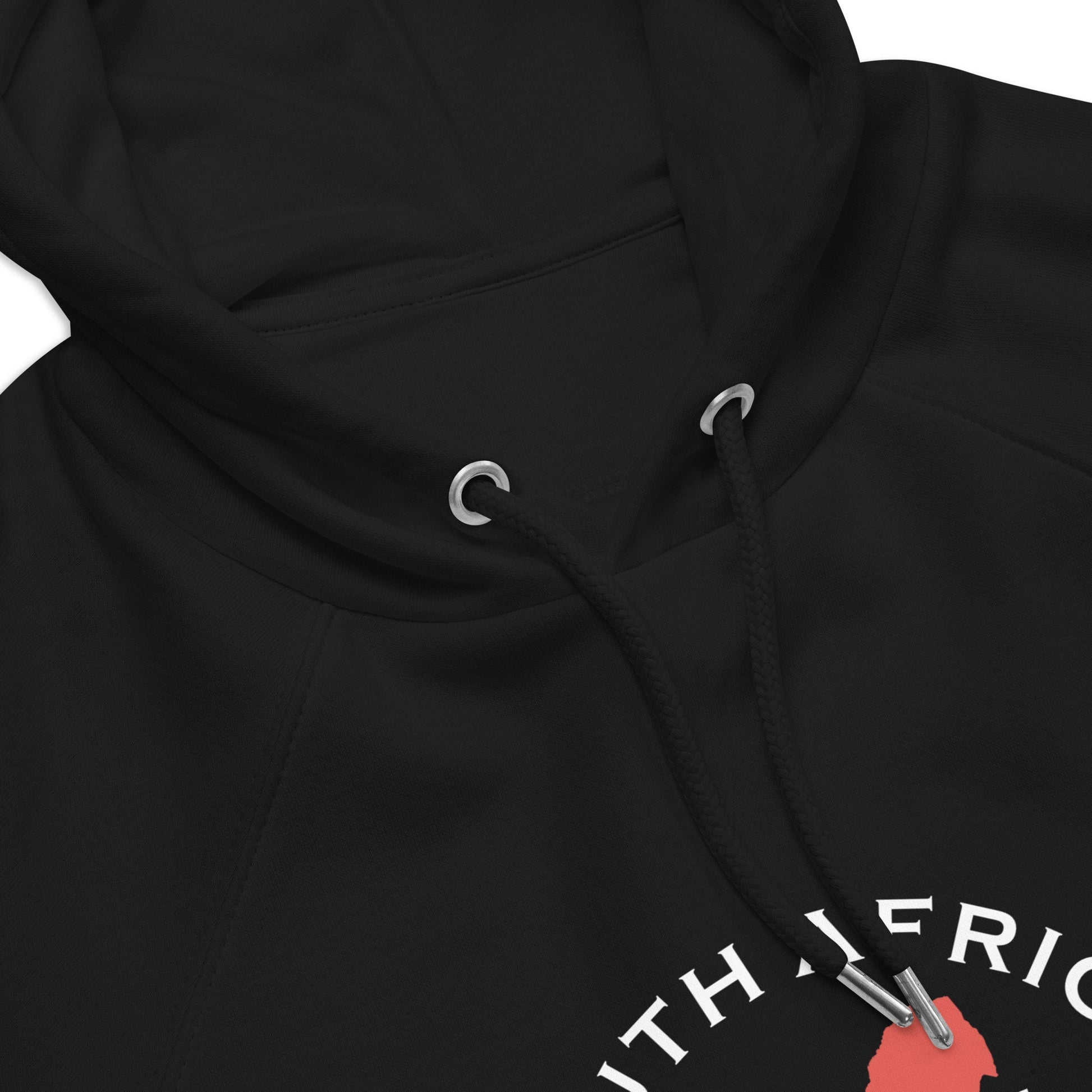 South African Unisex eco raglan hoodie