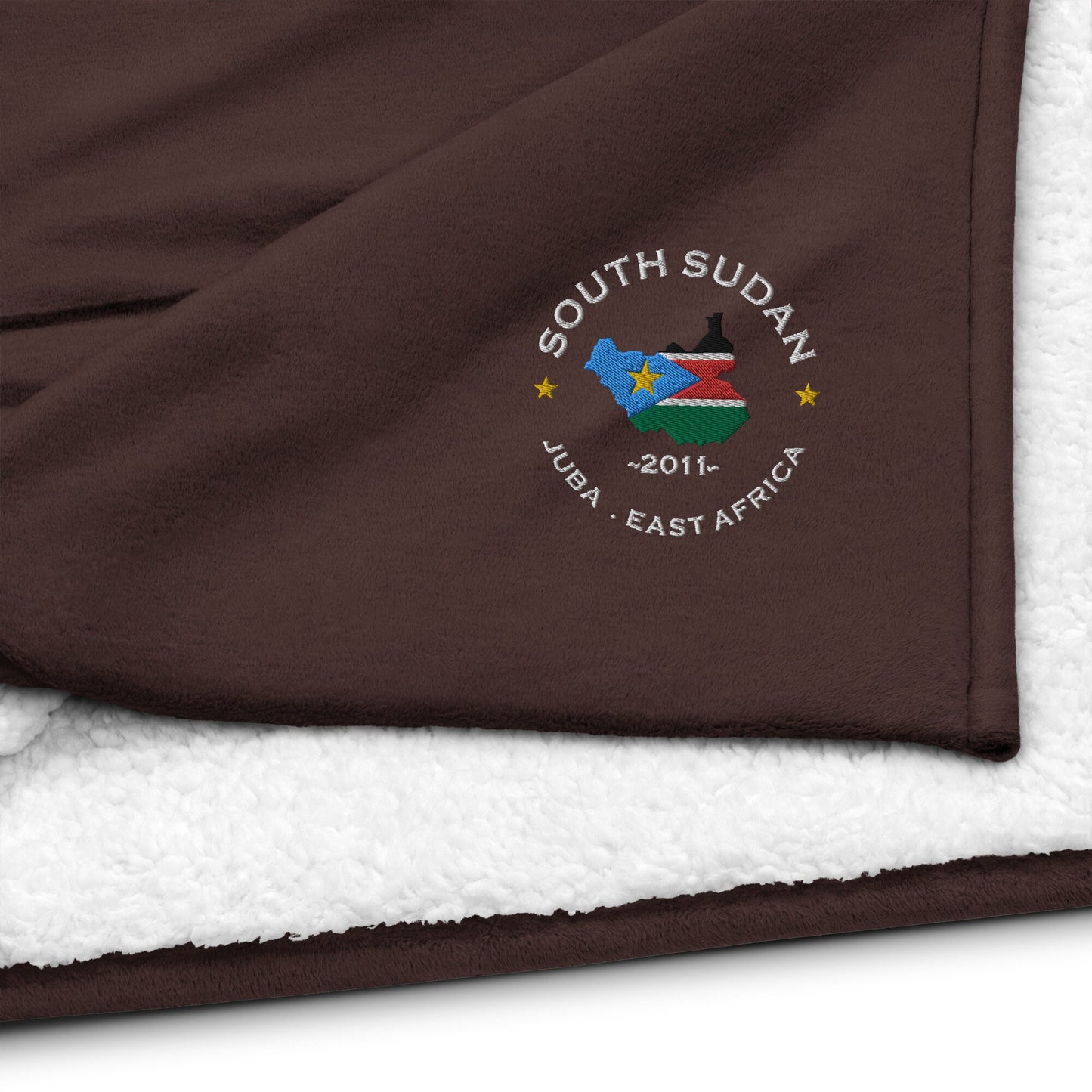 South Sudan Premium sherpa blanket