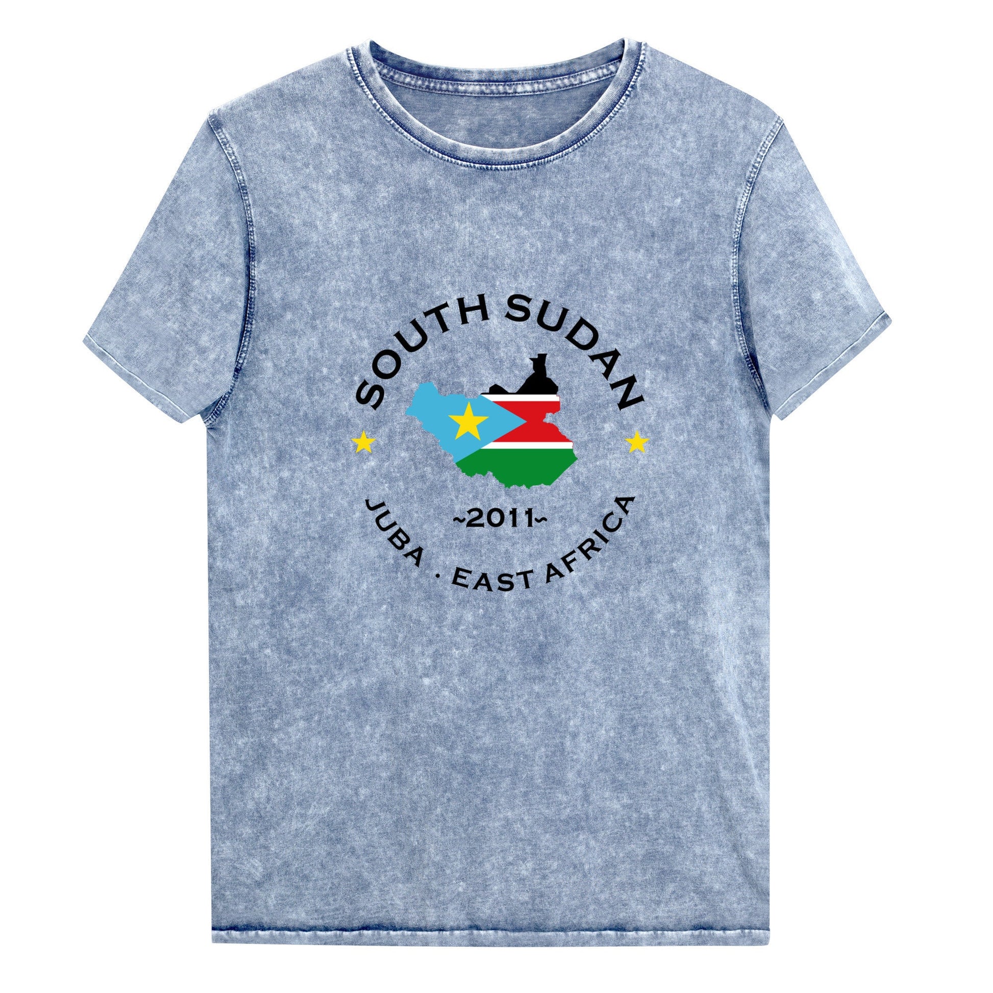 South Sudanese Denim T-Shirt