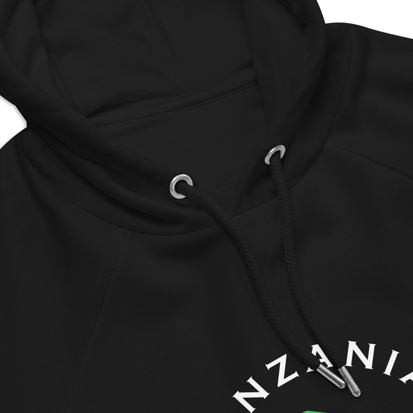 Tanzanian Unisex eco raglan hoodie