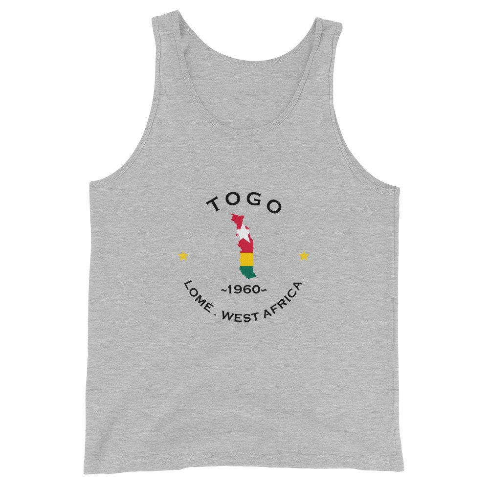 Togolese Unisex Tank Top