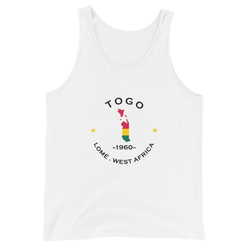 Togolese Unisex Tank Top