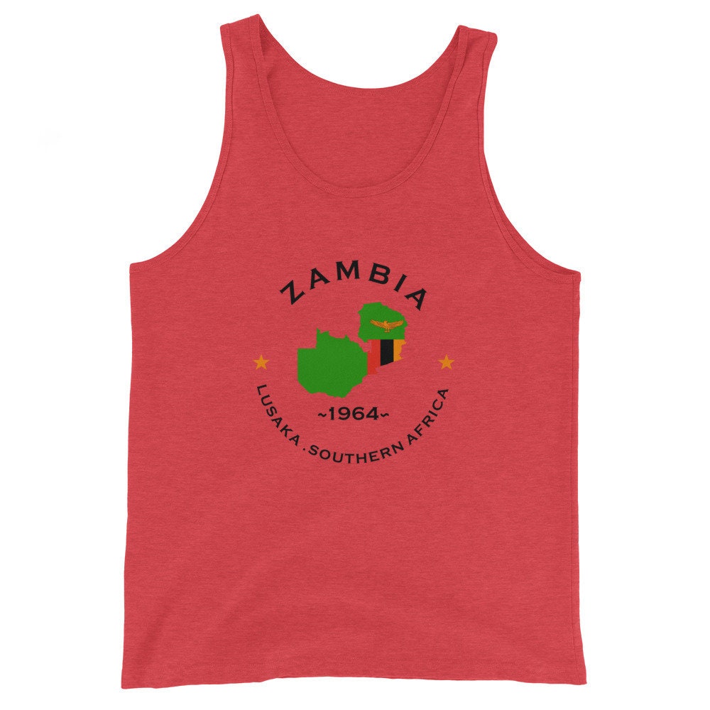 Zambian Unisex Tank Top