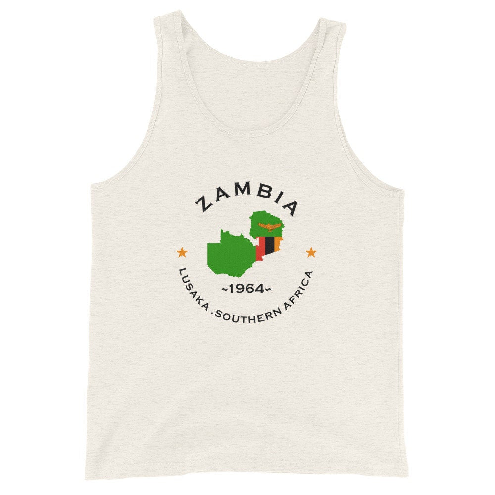 Zambian Unisex Tank Top