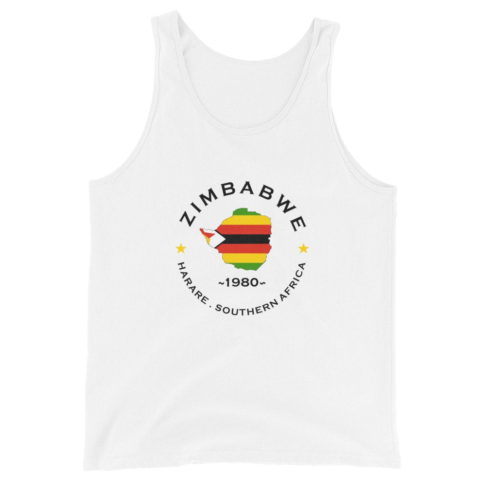 Zimbabwean Unisex Tank Top