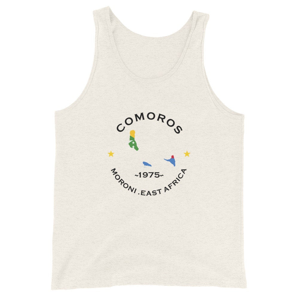 Comoros Unisex Tank Top