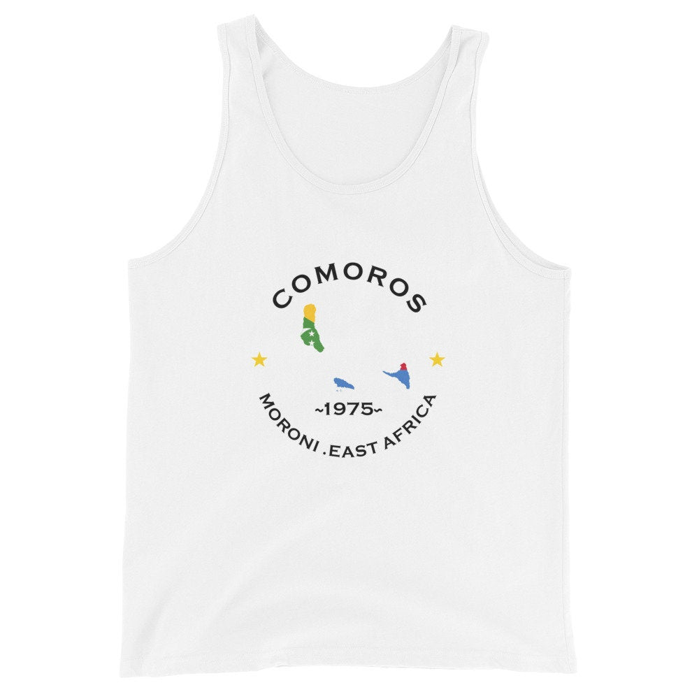 Comoros Unisex Tank Top