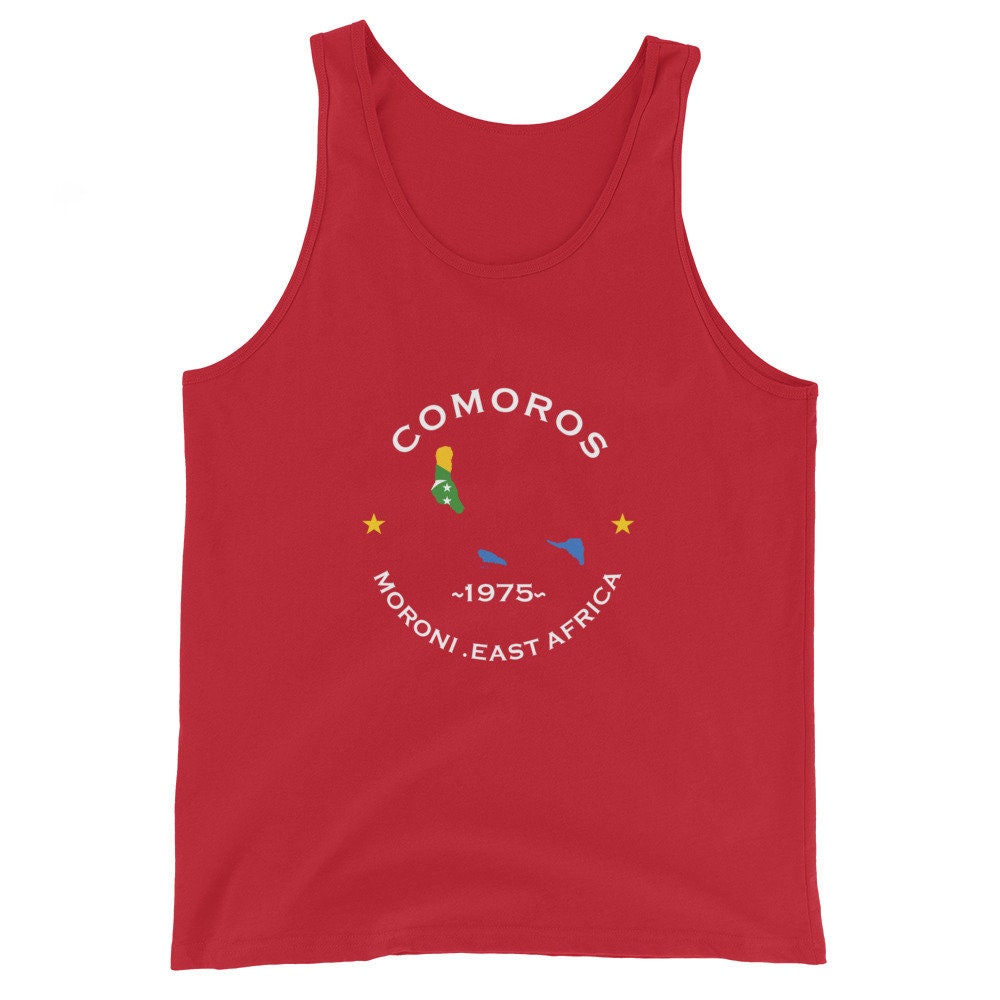 Comoros Unisex Tank Top