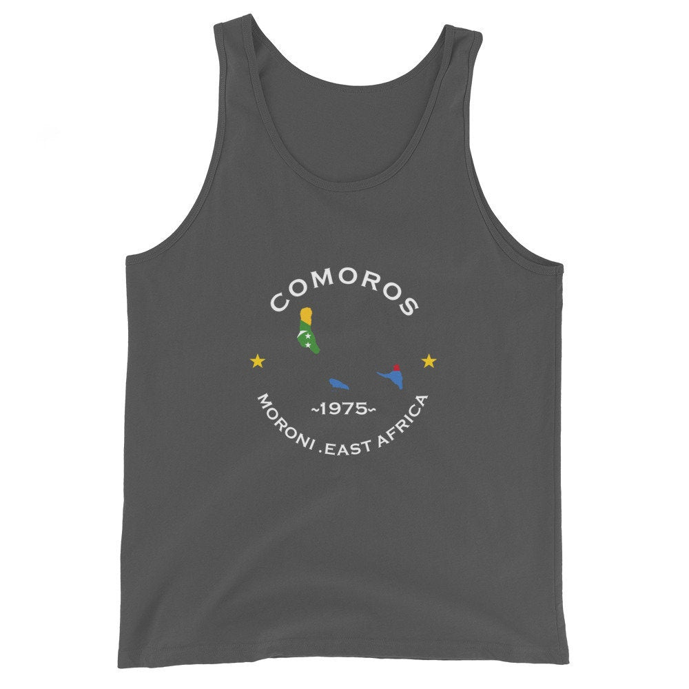 Comoros Unisex Tank Top