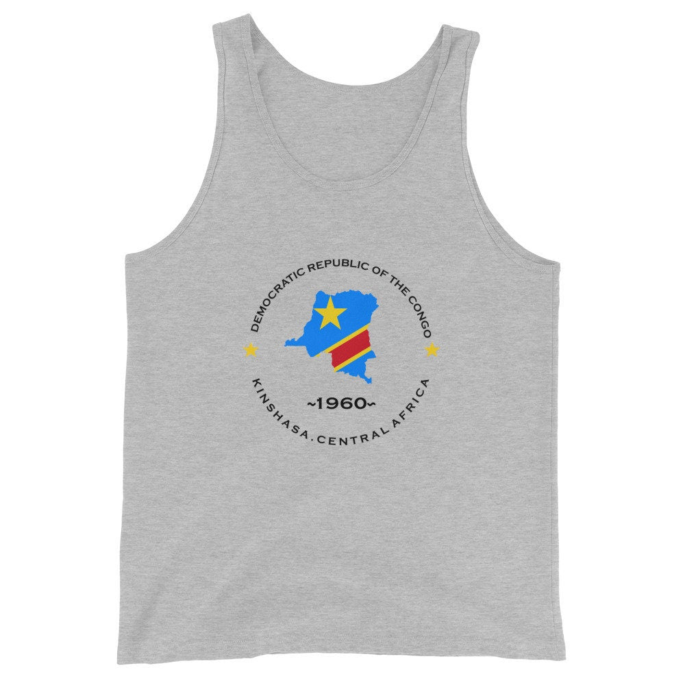 Congolese Unisex Tank Top