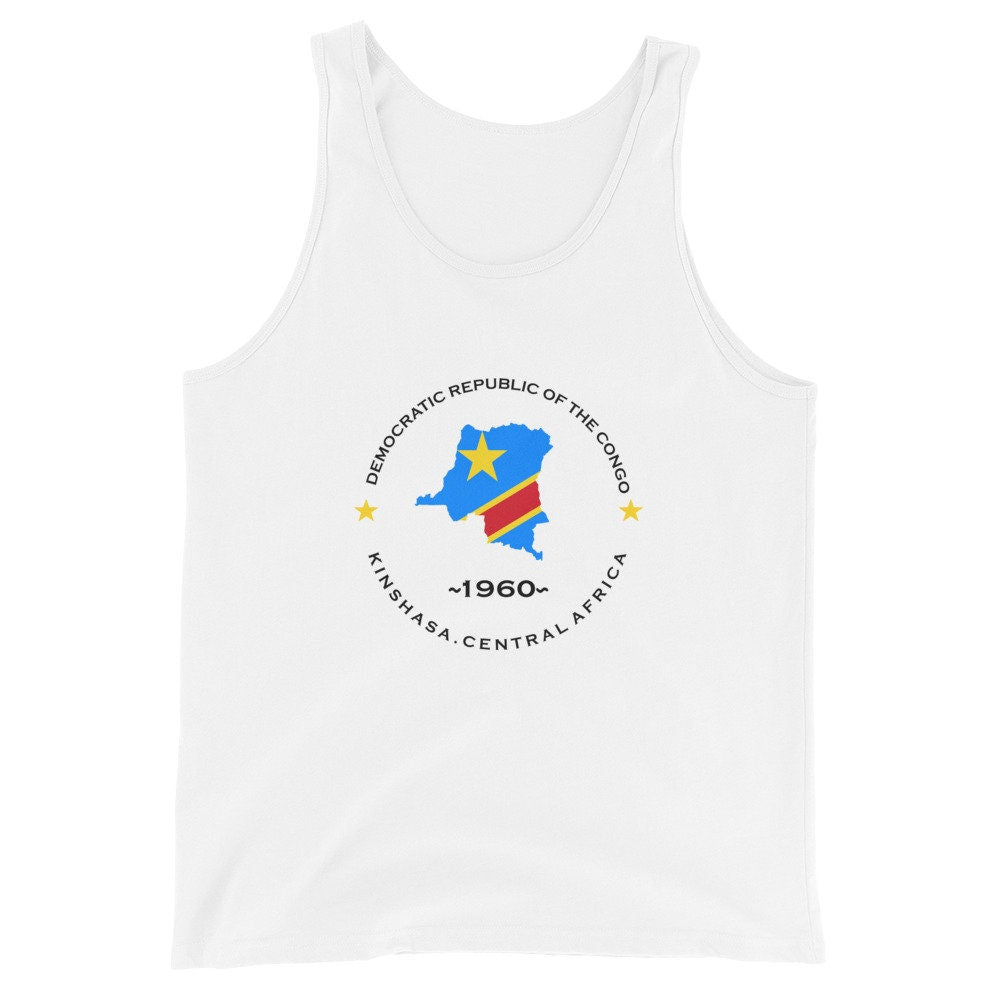 Congolese Unisex Tank Top