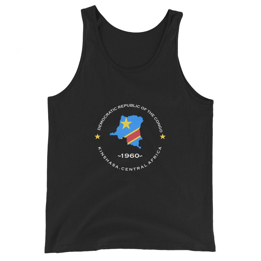 Congolese Unisex Tank Top