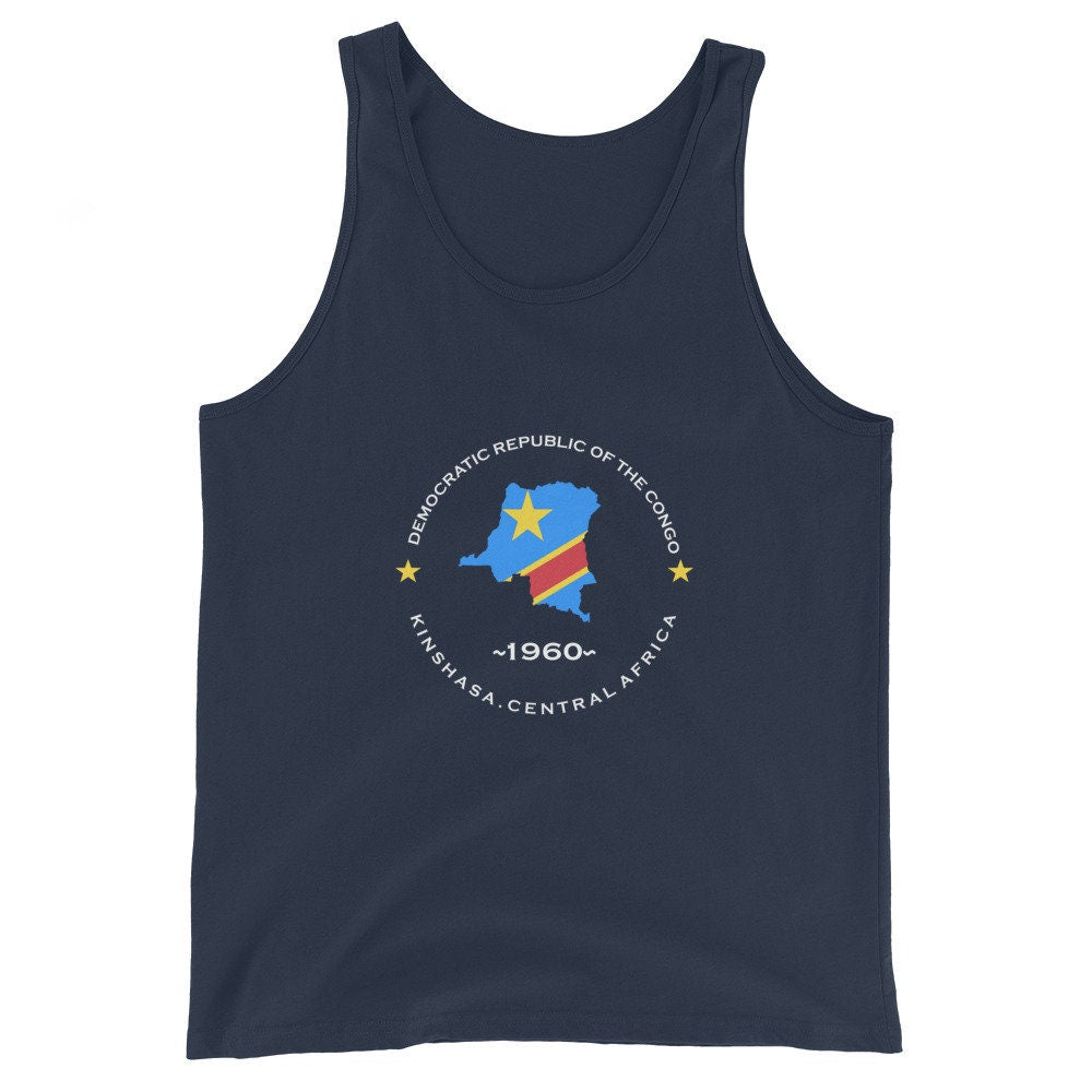 Congolese Unisex Tank Top