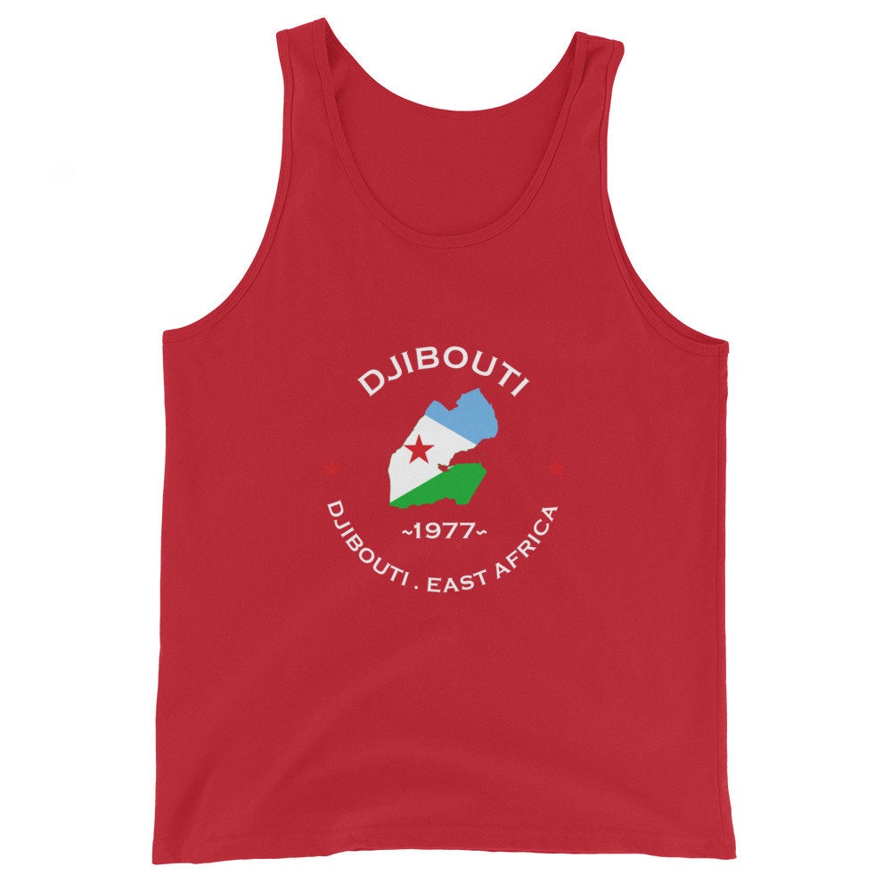 Djibouti Unisex Tank Top