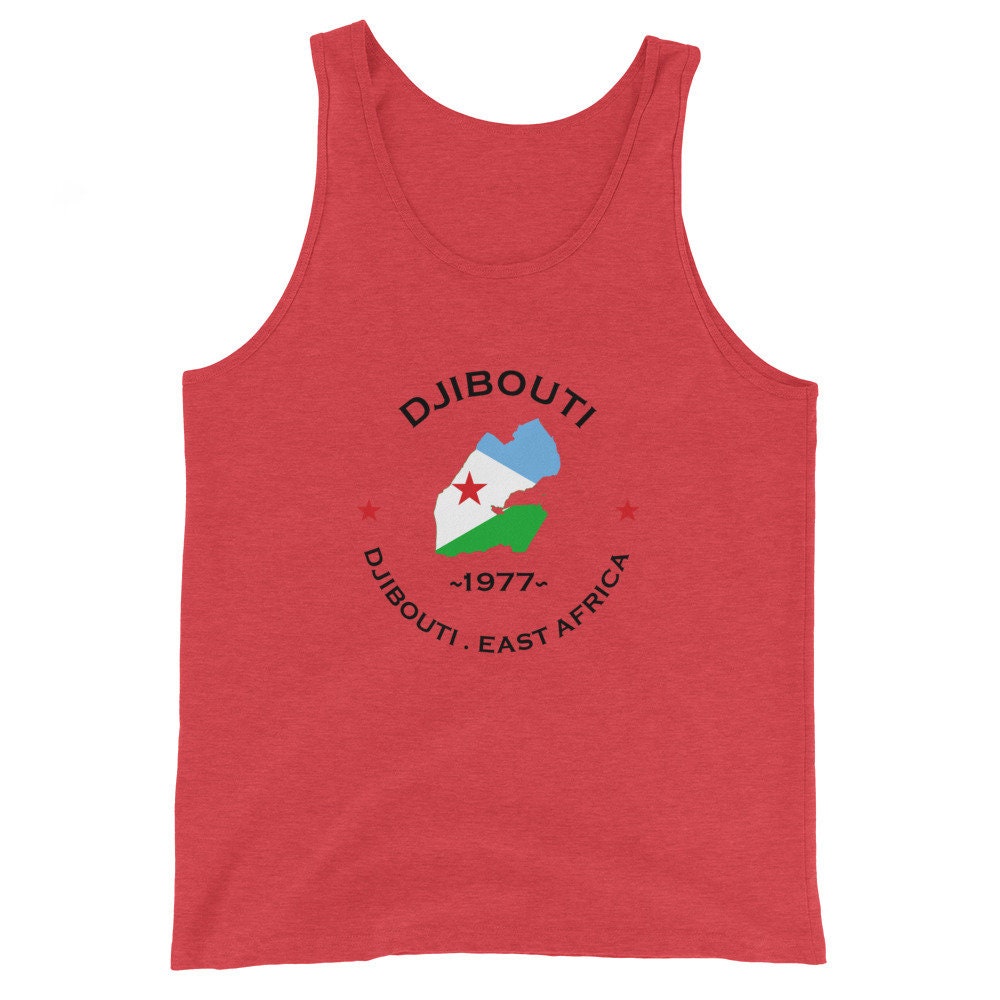 Djibouti Unisex Tank Top