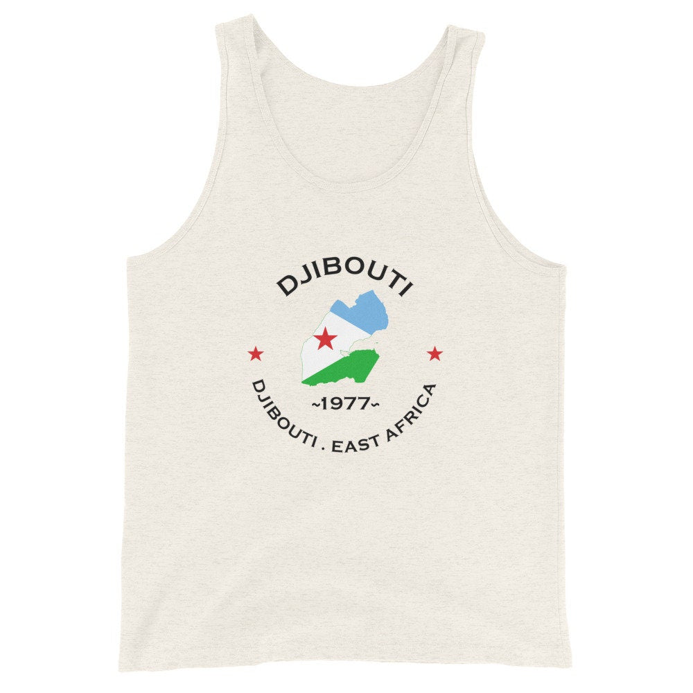 Djibouti Unisex Tank Top