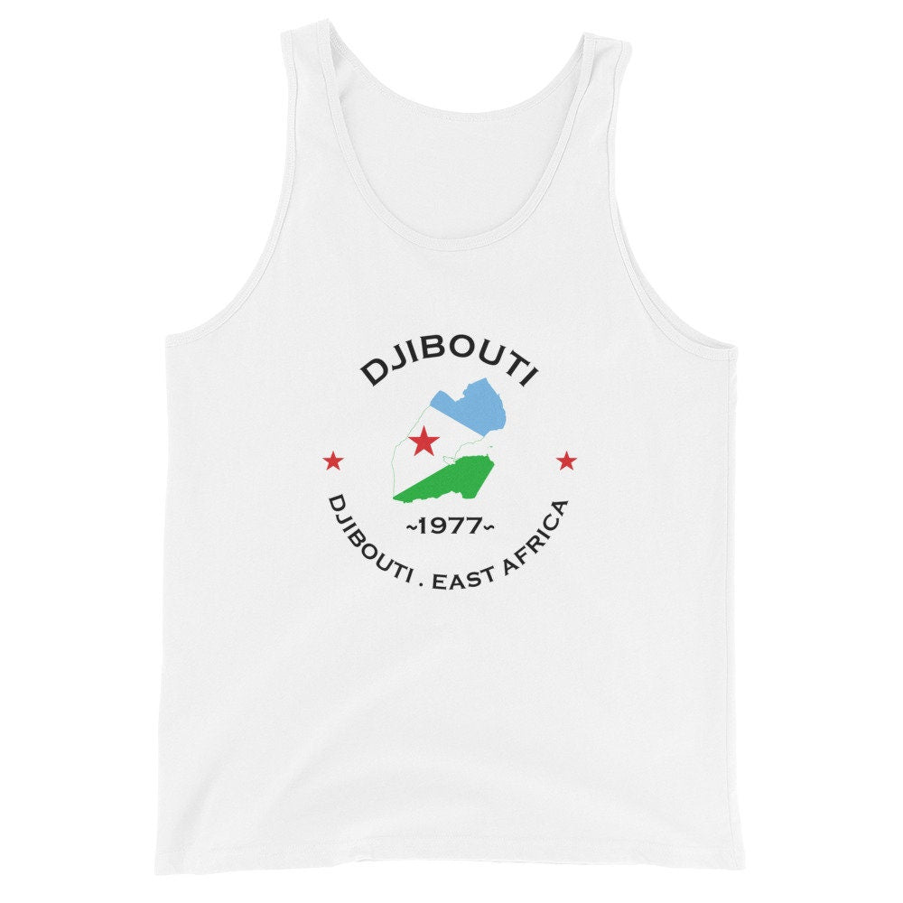 Djibouti Unisex Tank Top