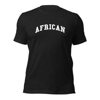 AFRICAN Minimalist Unisex t-shirt