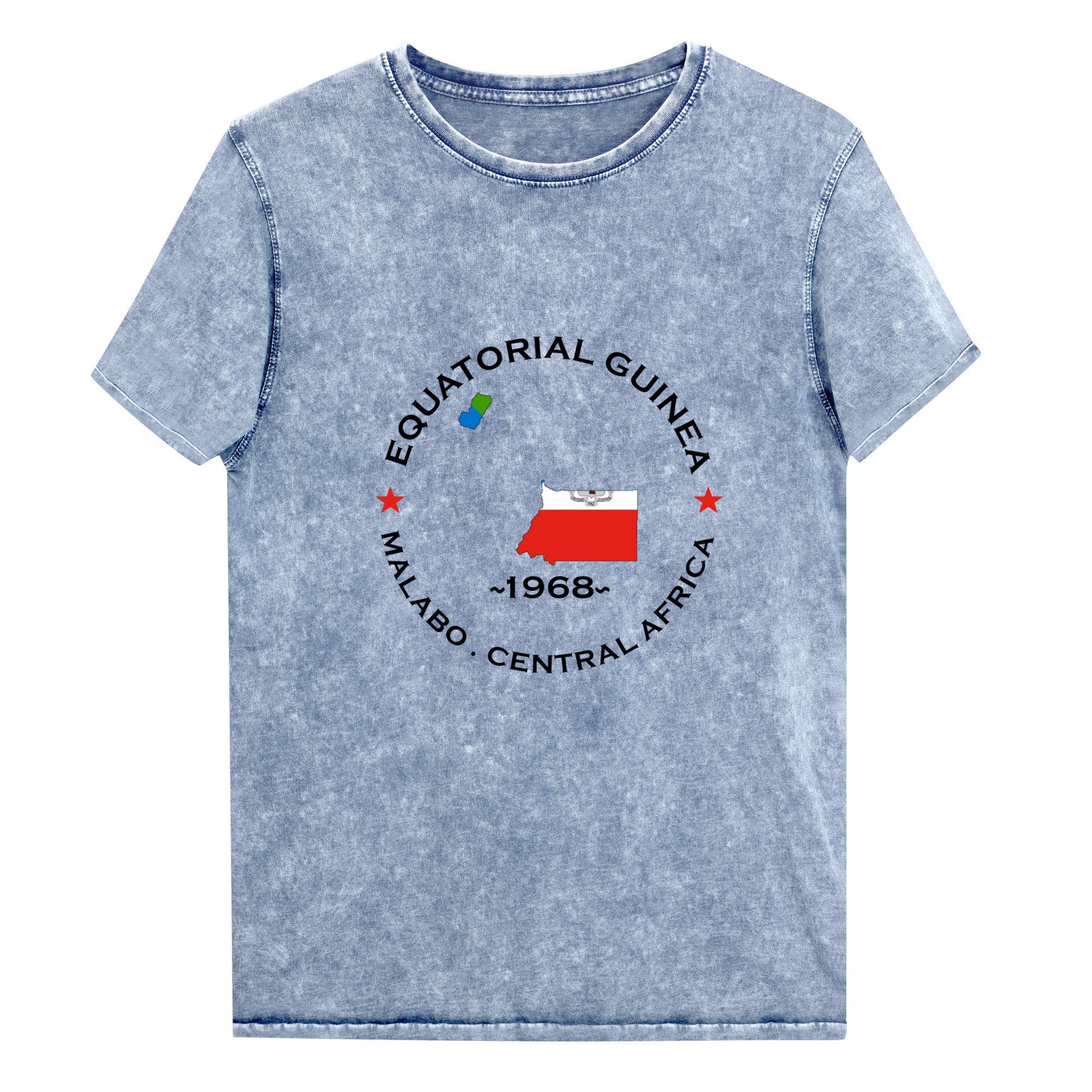 Equatorial Guinean Denim T-Shirt