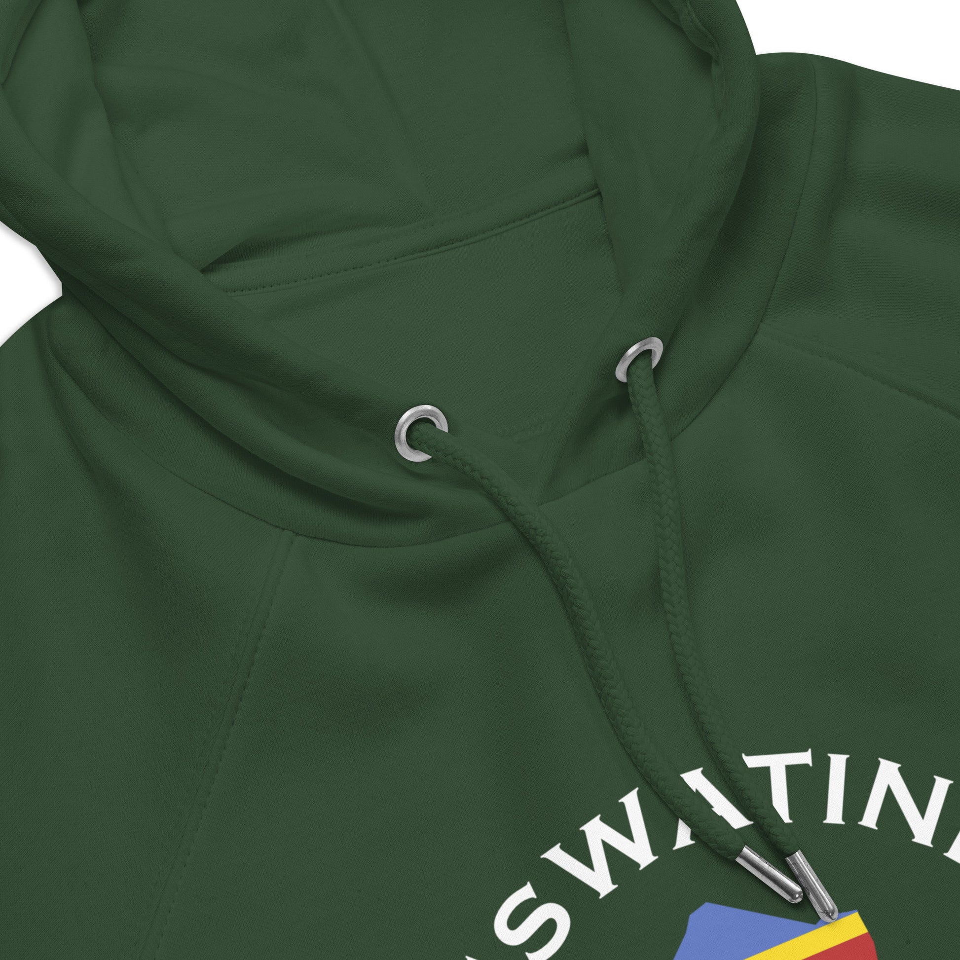 Eswatini Unisex eco raglan hoodie