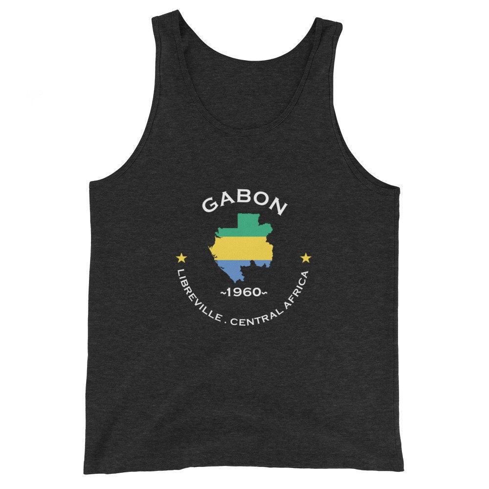 Gabonese Unisex Tank Top