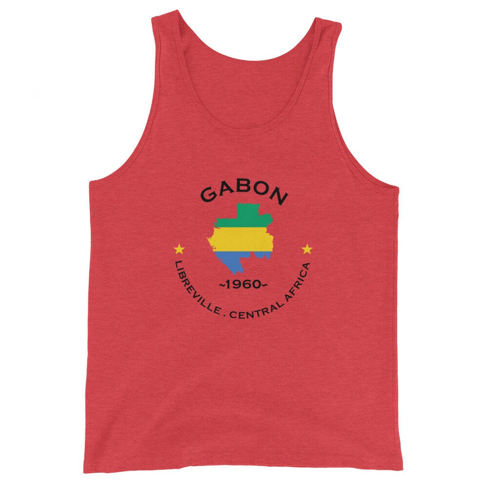 Gabonese Unisex Tank Top