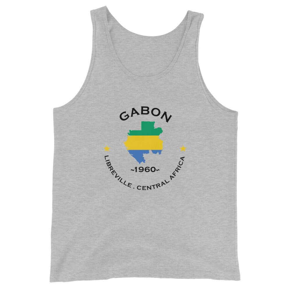 Gabonese Unisex Tank Top