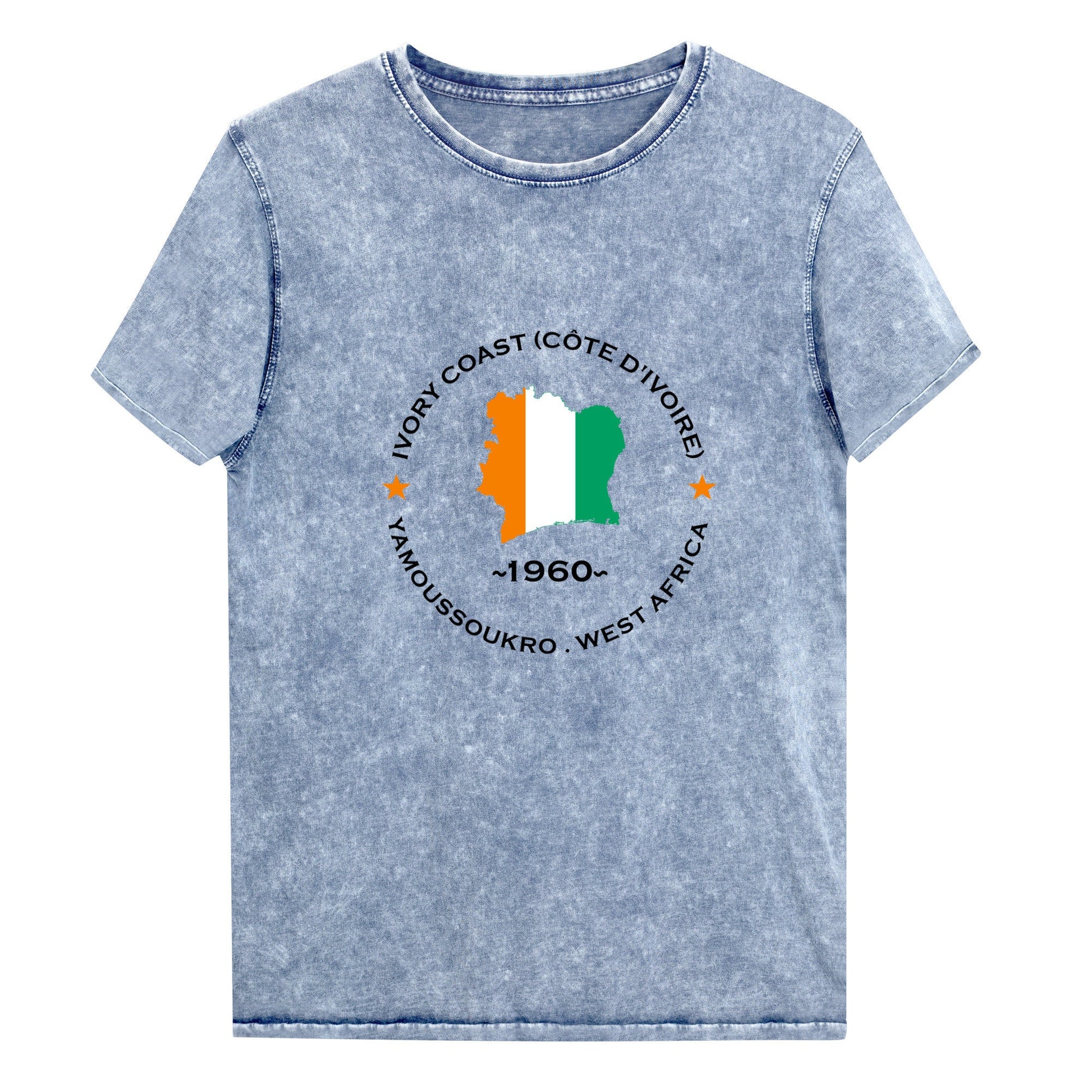 Ivorian Denim T-Shirt