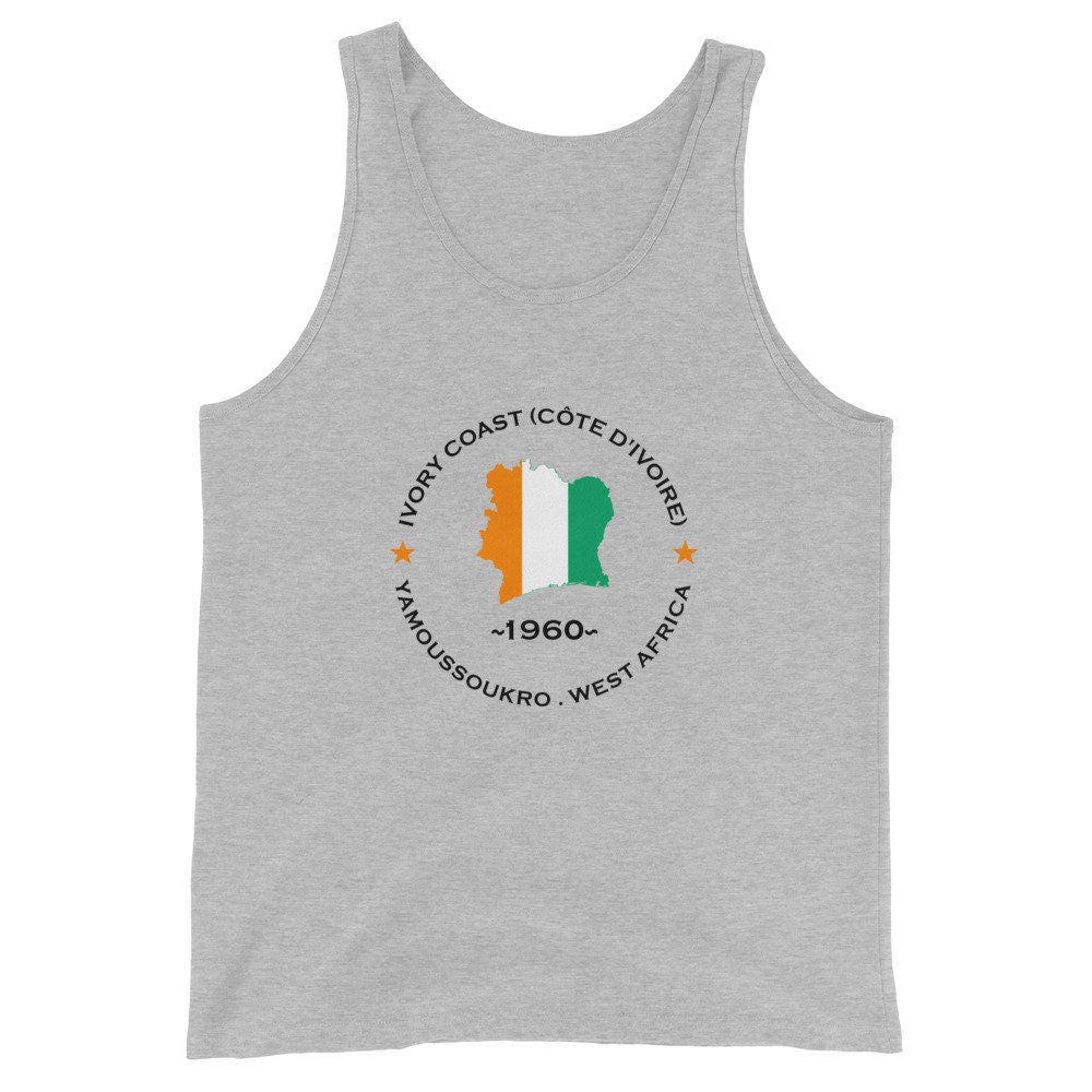 Ivorian Unisex Tank Top