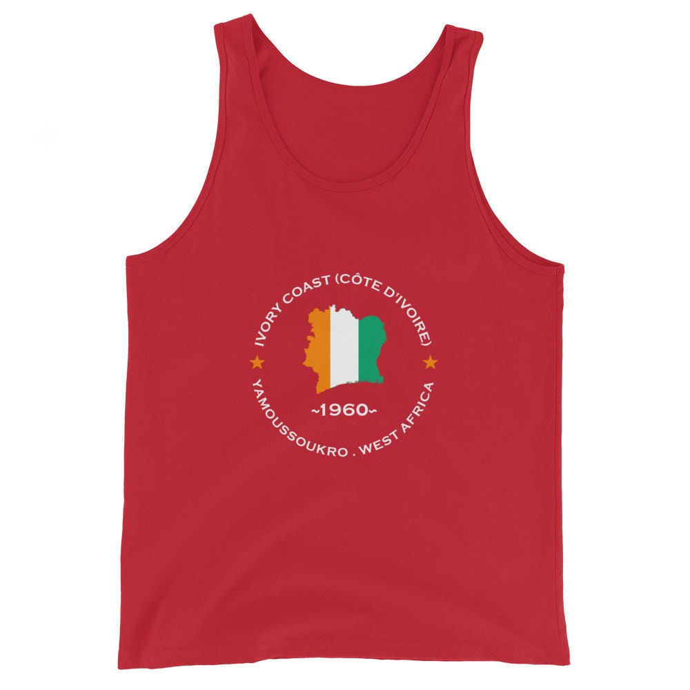 Ivorian Unisex Tank Top