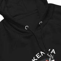 Kenyan Unisex eco raglan hoodie