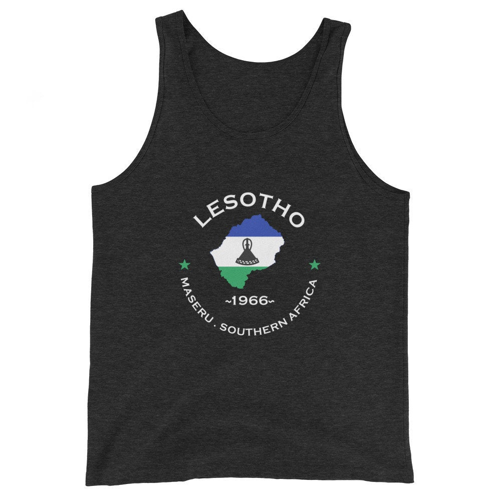 Lesothoan Unisex Tank Top