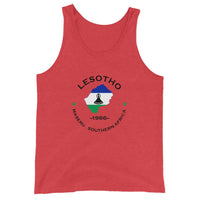 Lesothoan Unisex Tank Top