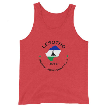 Lesothoan Unisex Tank Top