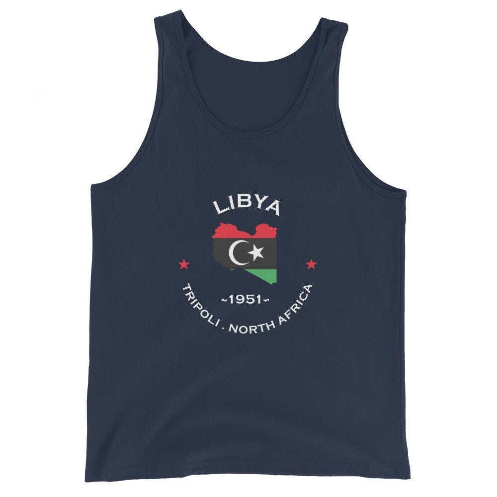 Libyan Unisex Tank Top