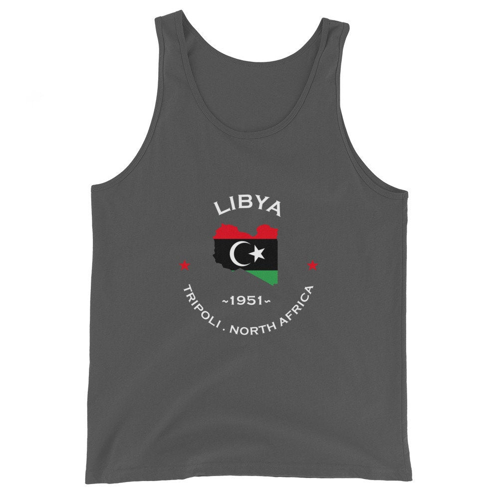 Libyan Unisex Tank Top