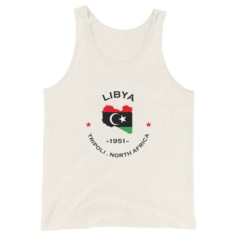 Libyan Unisex Tank Top