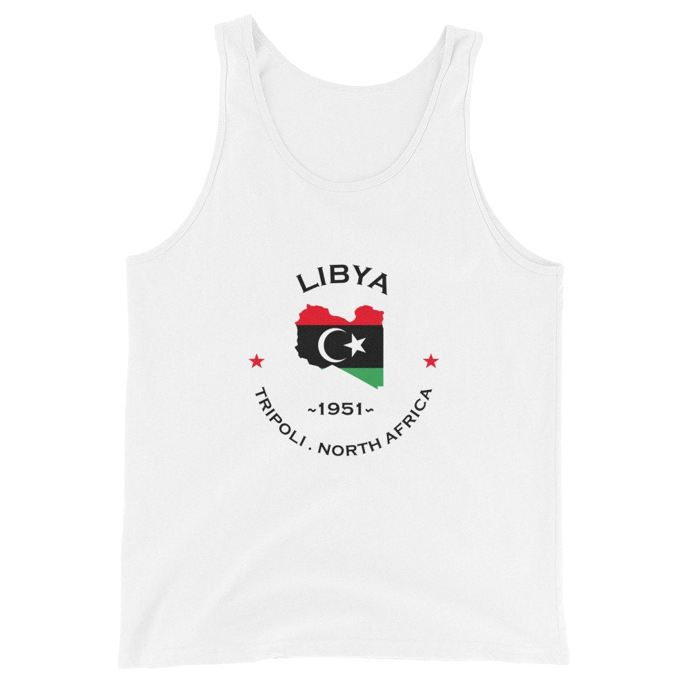 Libyan Unisex Tank Top