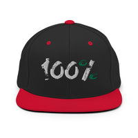 100% Nigerian Snapback Hat