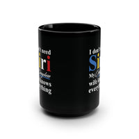 Congolese Black Mug, 15oz