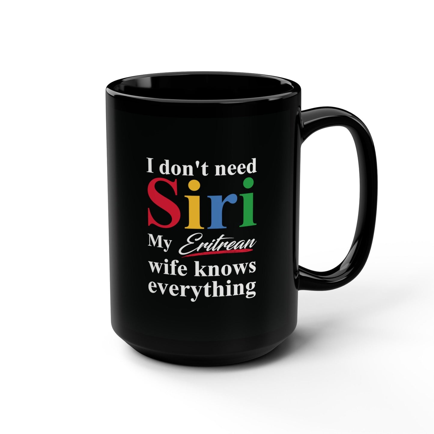 Eritrean Black Mug, 15oz