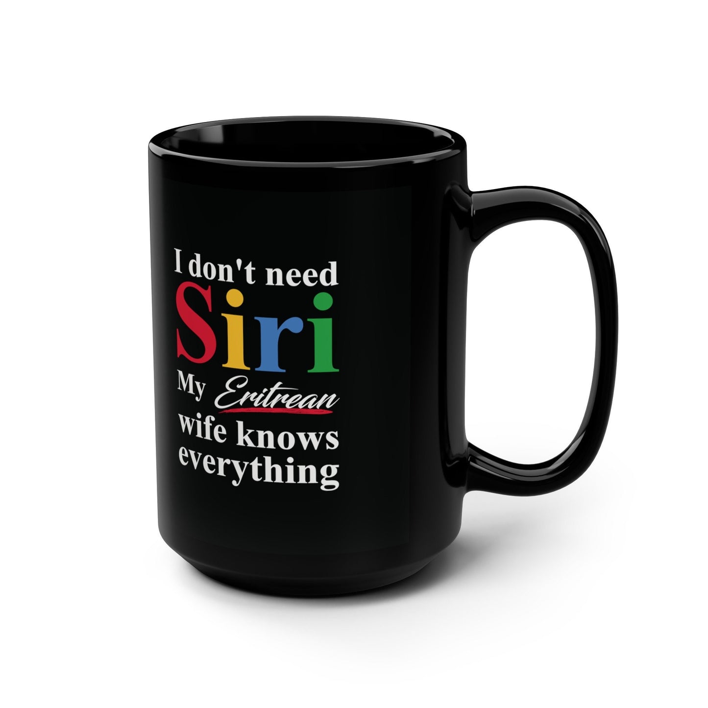 Eritrean Black Mug, 15oz